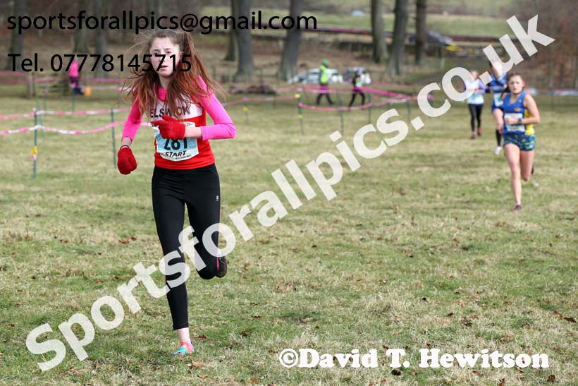 Girls under-15s Start Fitness NEHL, Alnwick. Photo: David T. Hewitson/Sports for All Pics